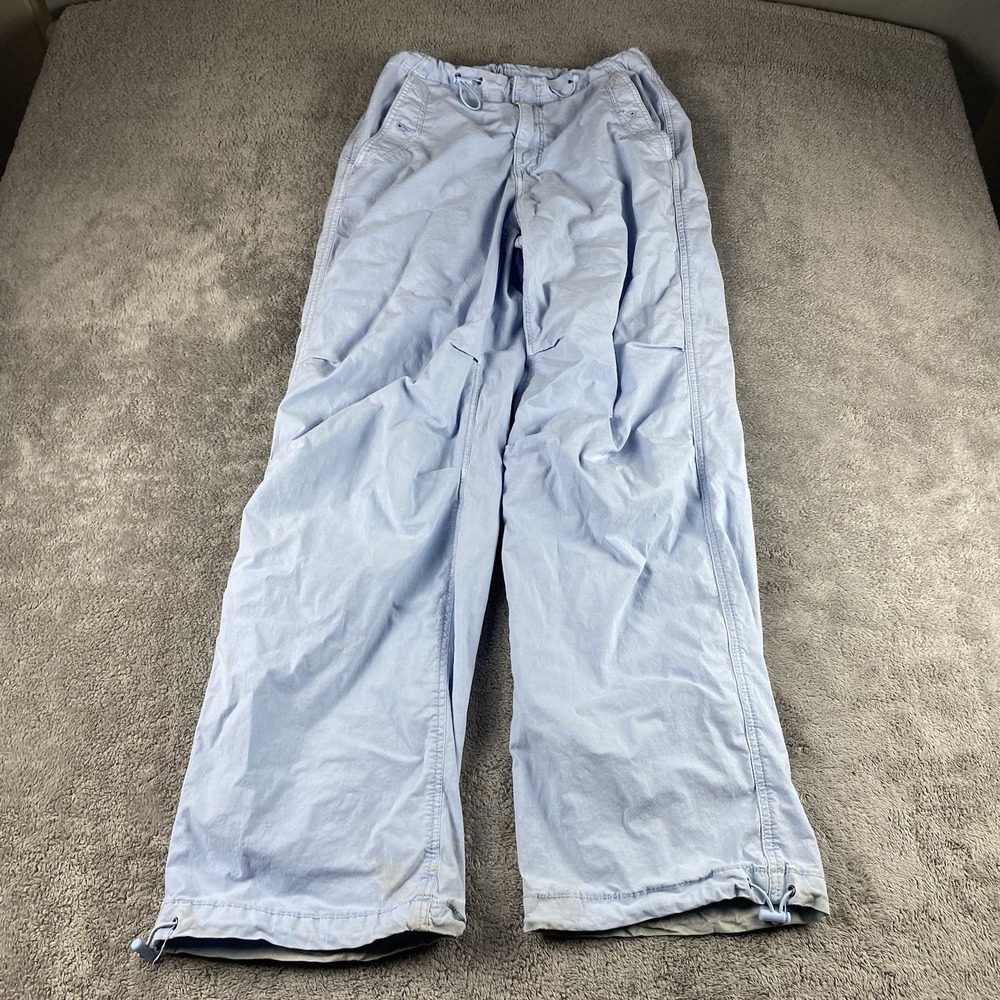 American Eagle Pants Women Small‎ Light Blue Pants Utility Stretch